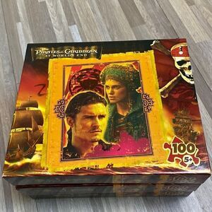 Pirates of the Caribbean At World's End 100 Pc Puzzle Disney Johnny Depp pirates